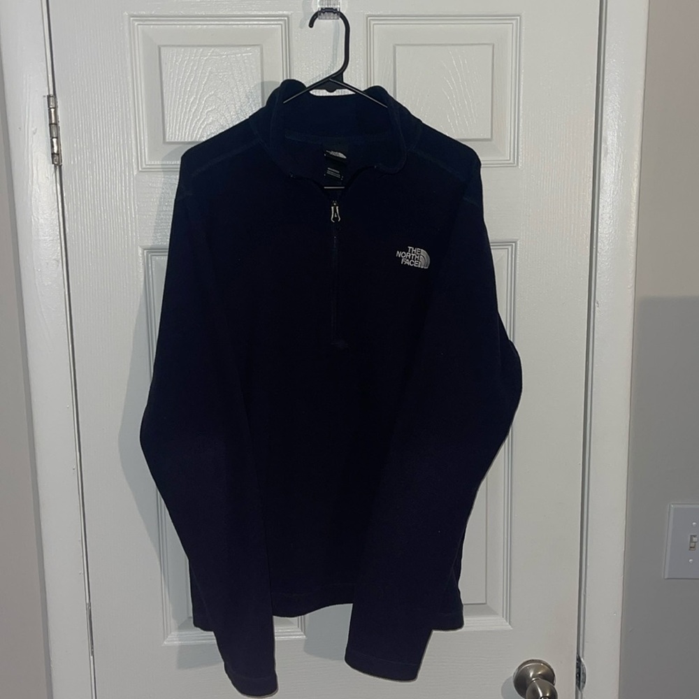 Men’s North Face Quarter Zip - Navy Blue